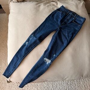 Abercrombie & Fitch High Rise Skinny Jeans